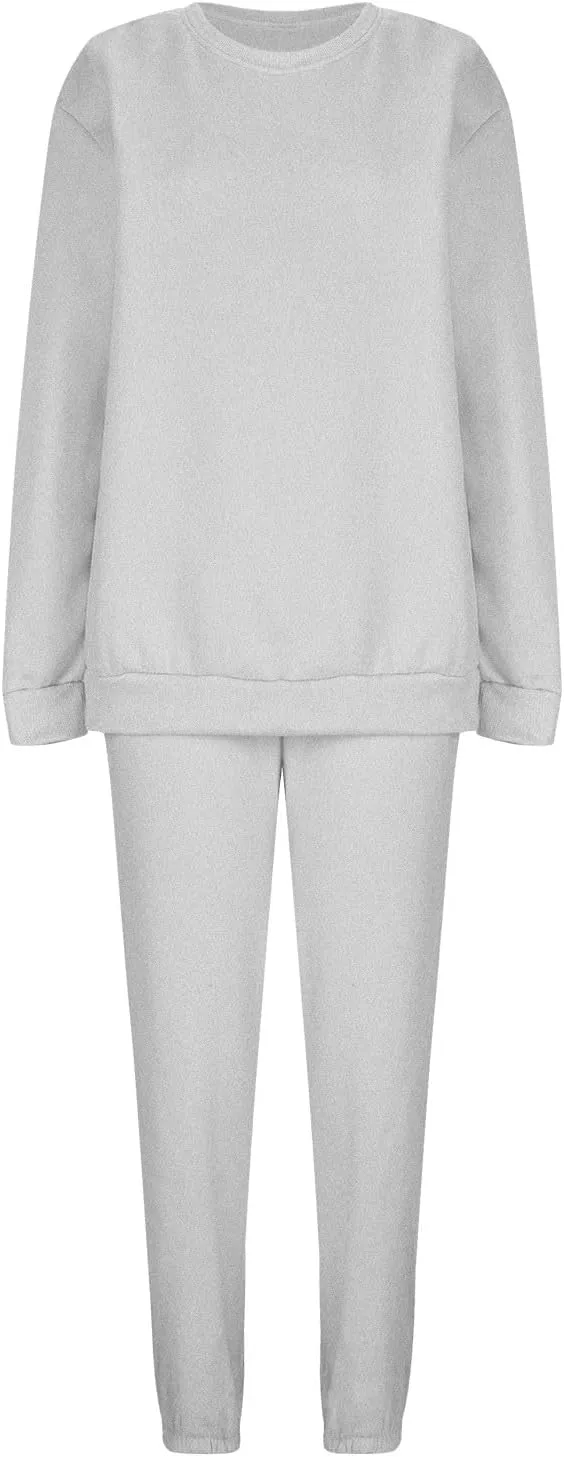 2 Piece Sets for Women Fashion Tracksuit Casual Long Sleeve Sweatshirt Sweatpants Suit Loungewear Sets