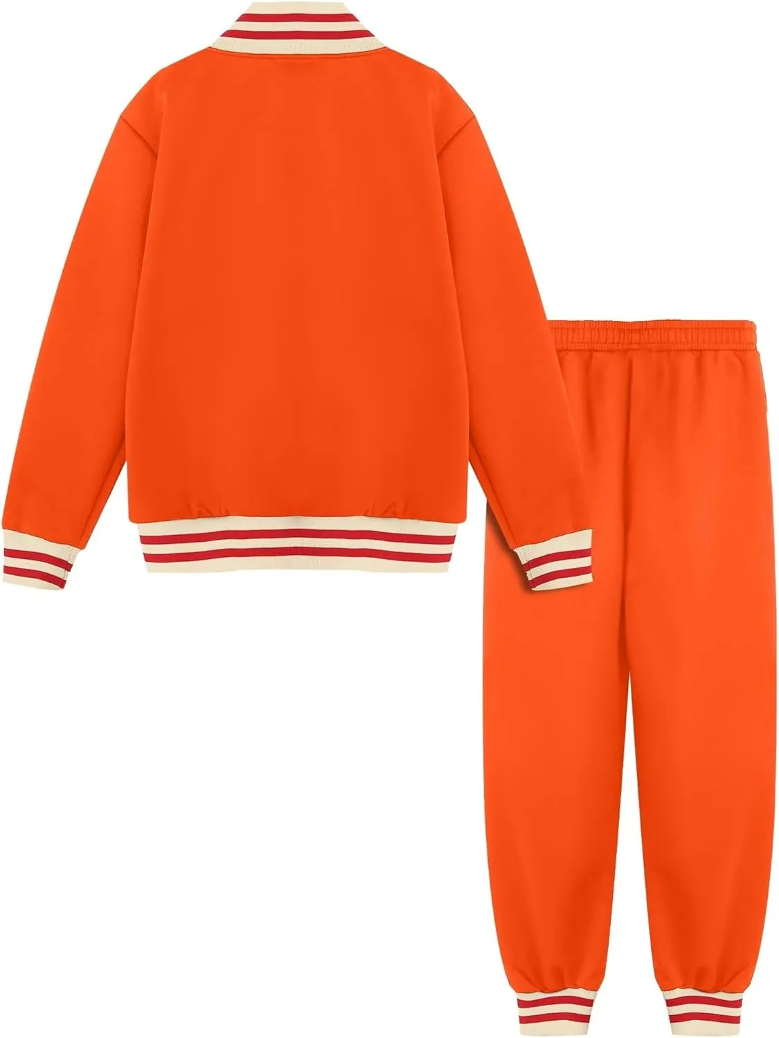 Boys' Tracksuits Set Long Sleeve Full Zip Active Jackets & Jogger Pants Suits 2 Piece Kids Sweatsuit for 4-12 Years