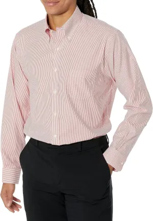 Brooks Brothers Men's Regular Fit Non-Iron Stretch Button-Down Collar Dress Shirt