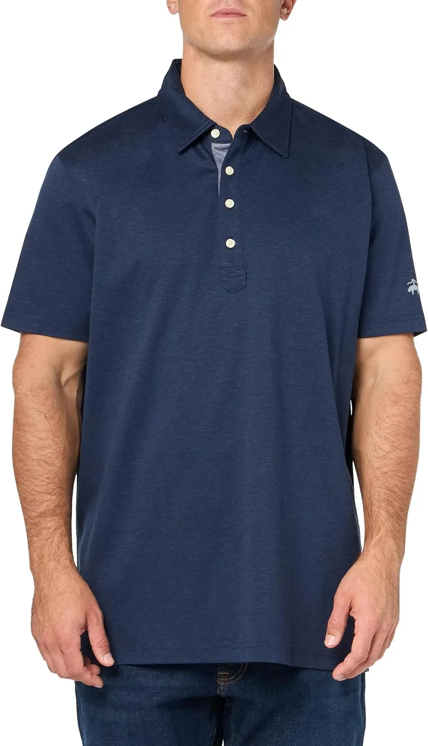 Brooks Brothers Men's Short Sleeve Performance Stretch Polo Shirt