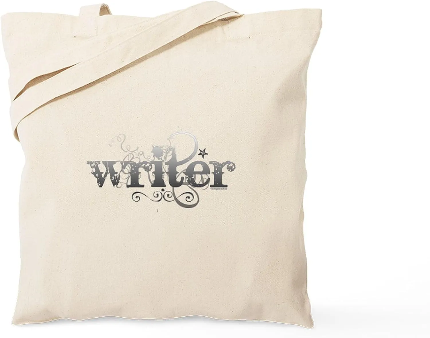 CafePress Urban Writer Tote Bag Reusable Natural Beige Canvas Shopping Bag