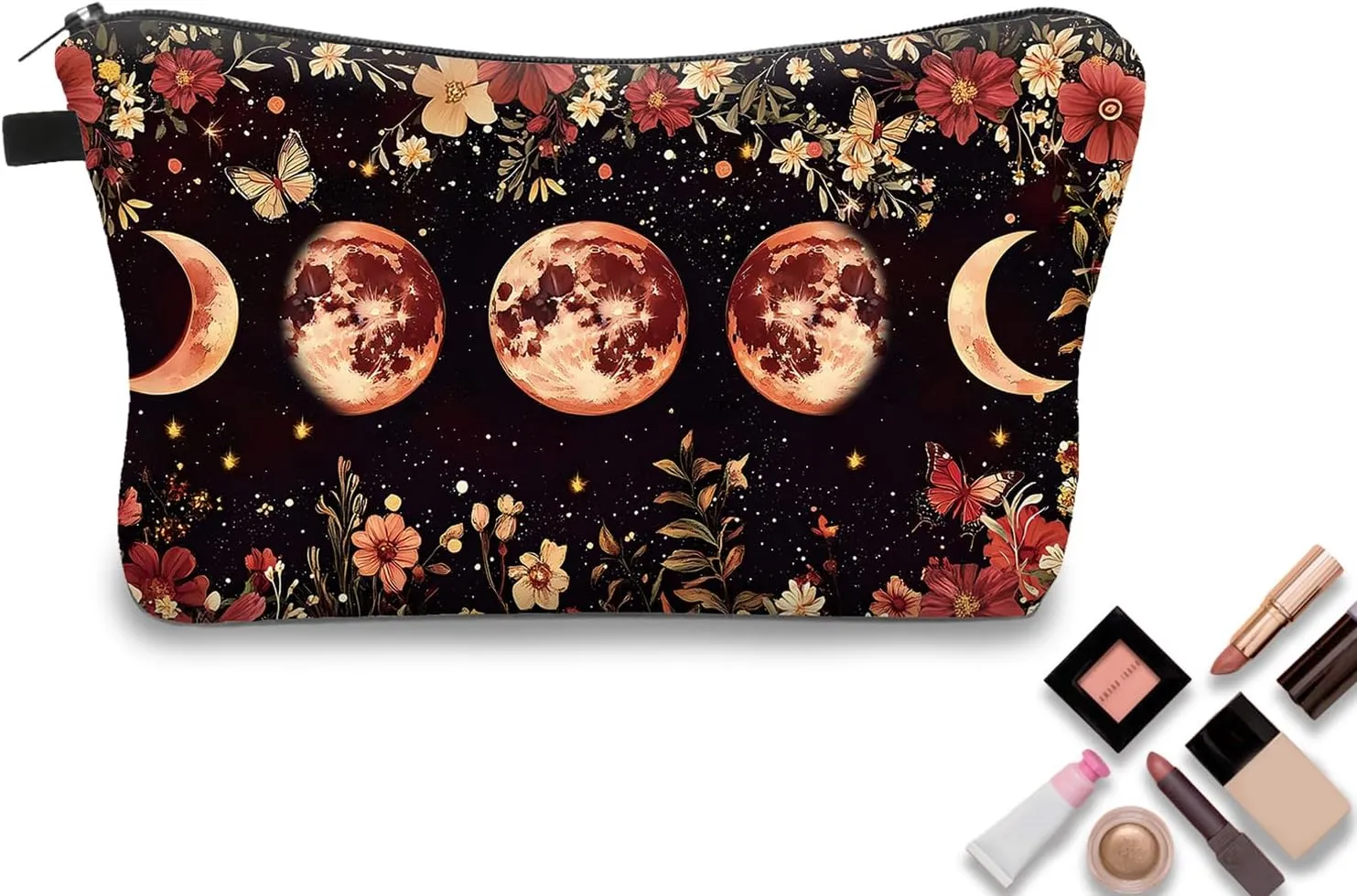 Cute Travel Makeup Bag Cosmetic Bag Small Pouch Toiletry Bag Gift for Women Travel Accessories for Women (NR40233)