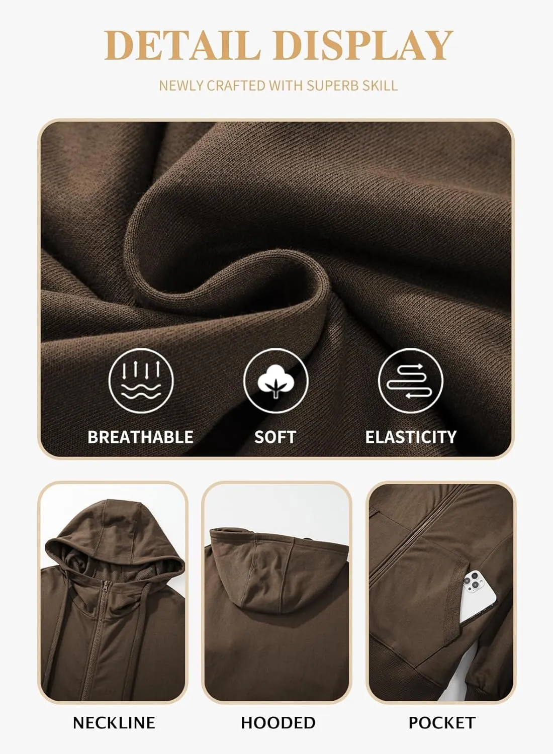 Eytino Women Plus Size Sweatshirts Long Sleeve Zip Up Oversized Casual Hoodies Jackets 2024 Fashion Fall Outfits(1X-5X)