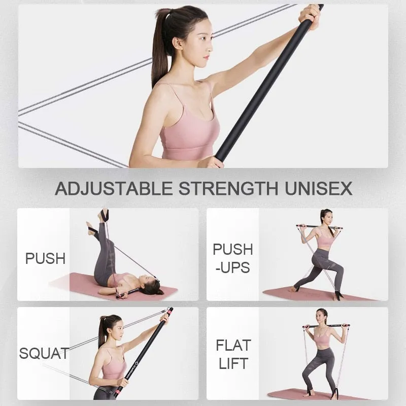 Fitness Resistance Pull Rope Rubber Band Yoga Elastic Belt
