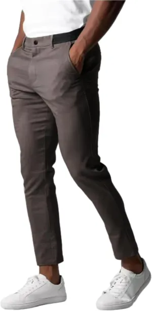Foueo Active Chinos, Bizgent Pants, Active Chinos Men, Mens Slim Fit Chino Stretch Skinny Tapered Dress Pants