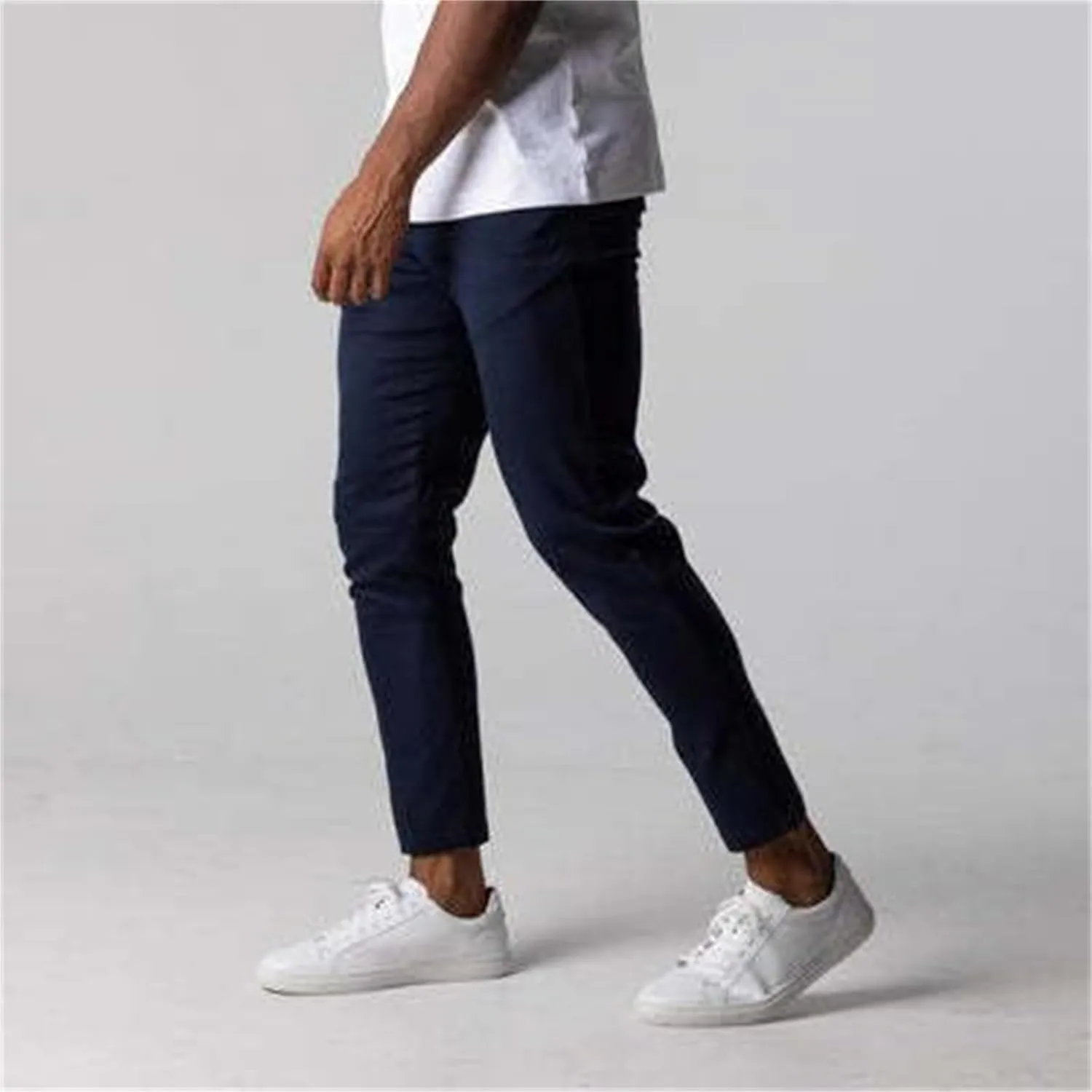 Foueo Active Chinos, Bizgent Pants, Active Chinos Men, Mens Slim Fit Chino Stretch Skinny Tapered Dress Pants