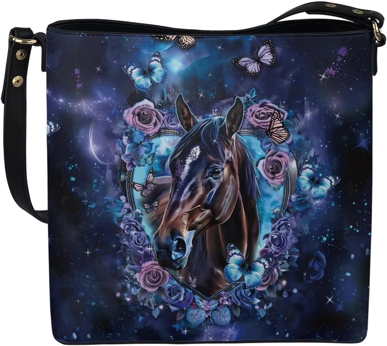 Giraffe Tote Bags PU Leather Purses Handbags for Women Top Handle Ladies Shoulder Satchel Bags