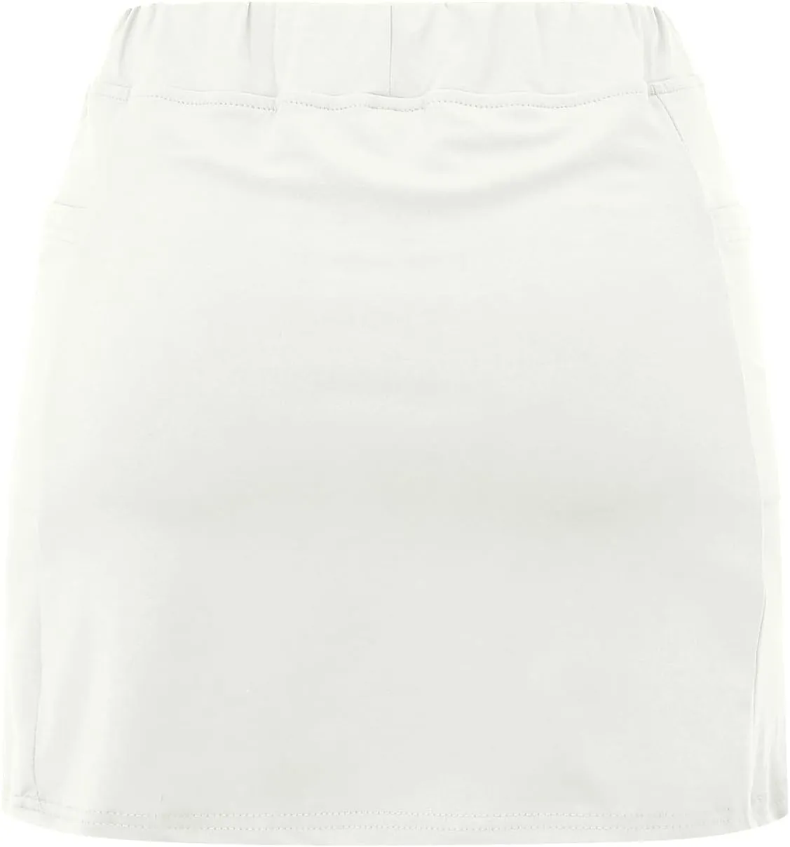 Golf Skirts for Women 18 inch Short Black Short Skirt for Women with Slit Volleyball Spandex Shorts Women high Waisted