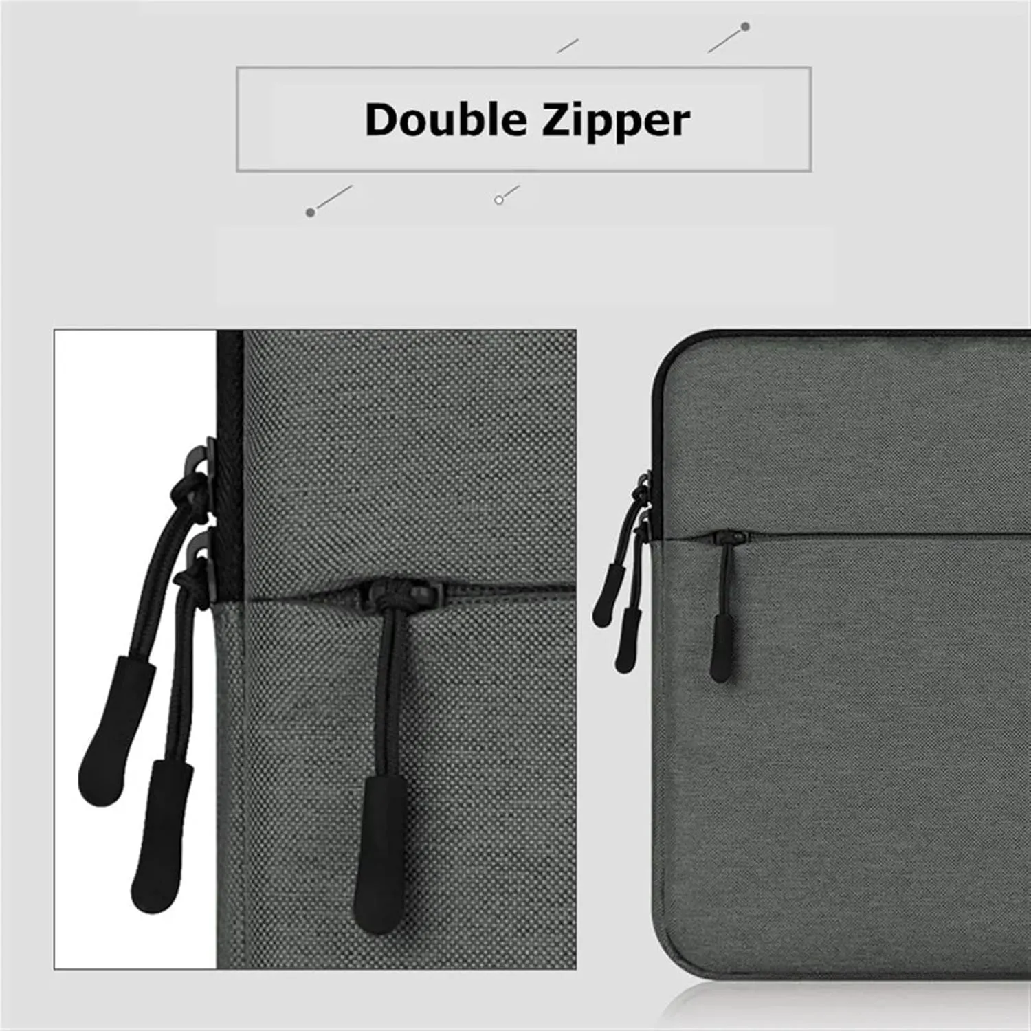 GRFIT Laptop and Tablet Bag Waterproof Laptop Bag Protective Sleeve 15.6-inch Tablet Protective Sleeve Traveling Business Commuting Briefcase Work Bag Business Travel Office