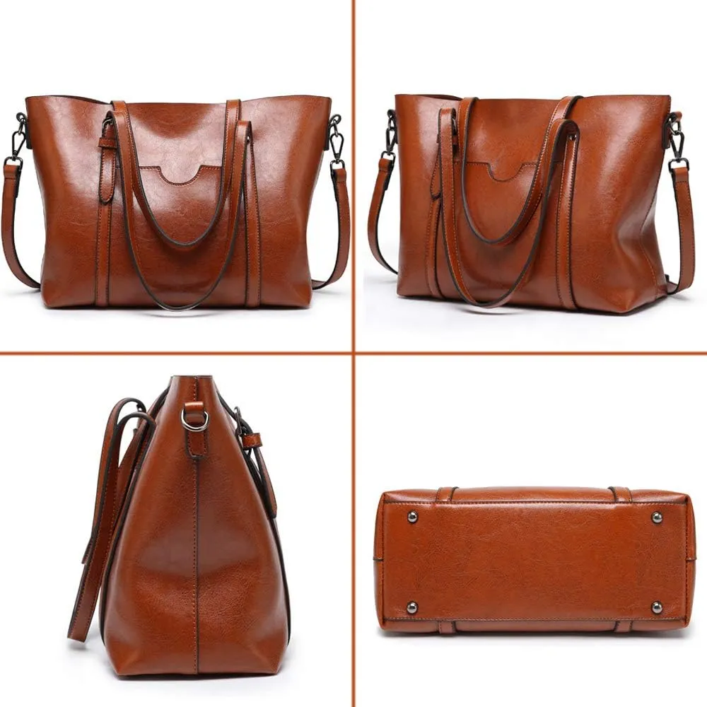 Handbags for Ladies Large Tote Shoulder Bag Cross-body Bag Women Bags for Work Shopping Bags
