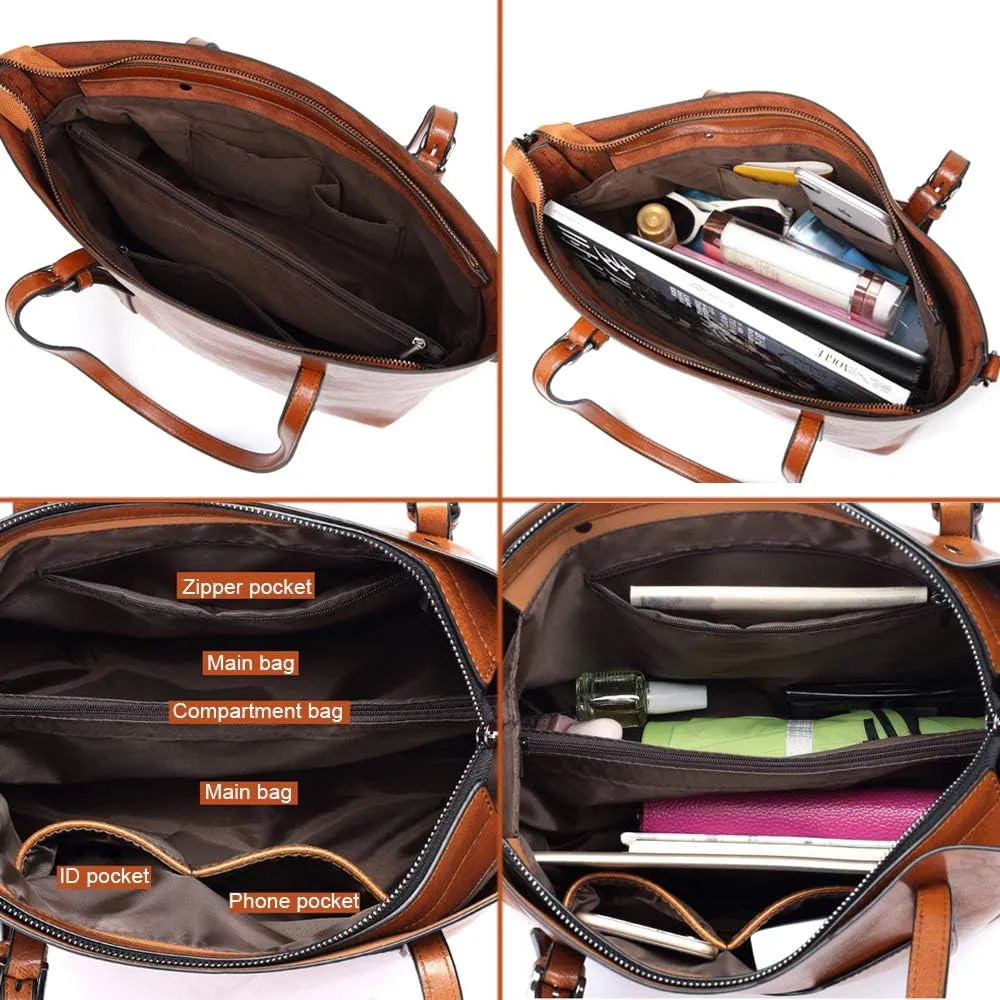 Handbags for Ladies Large Tote Shoulder Bag Cross-body Bag Women Bags for Work Shopping Bags