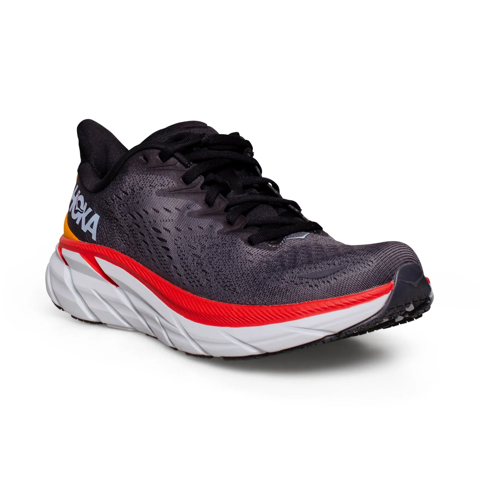 Hoka One One Clifton 8 Anthracite / Castle Rock Running Shoes - Men's