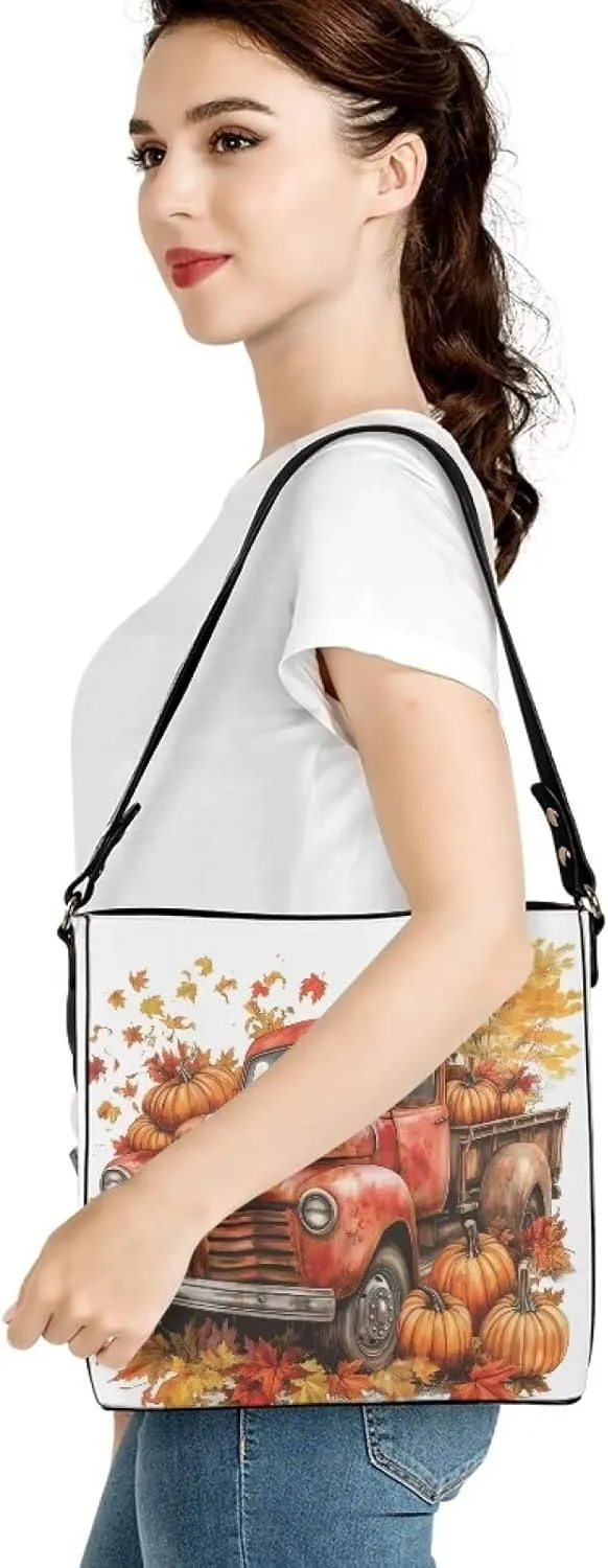 HUGS IDEA Hobo Bags for Women Handbag Leather Crossbody Bucket Tote Purse Ladies Shoulder Bags