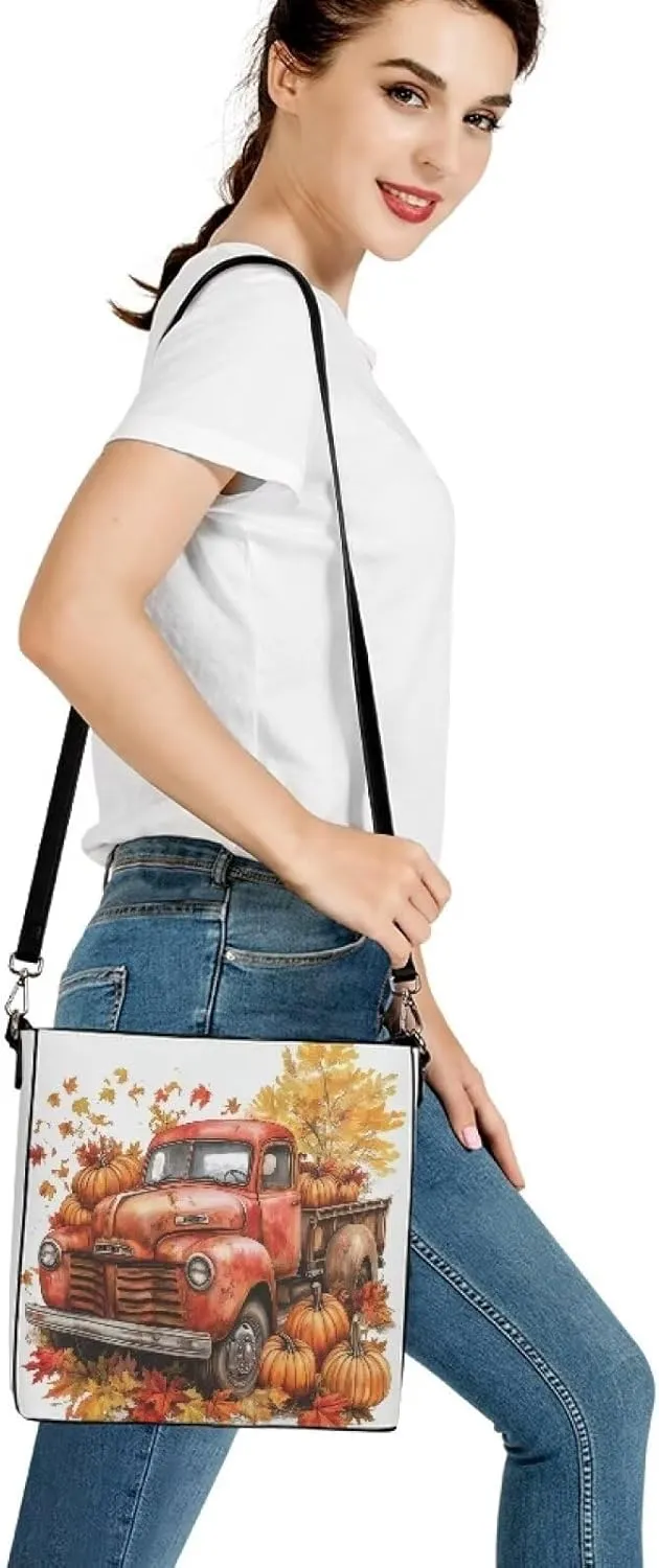 HUGS IDEA Hobo Bags for Women Handbag Leather Crossbody Bucket Tote Purse Ladies Shoulder Bags
