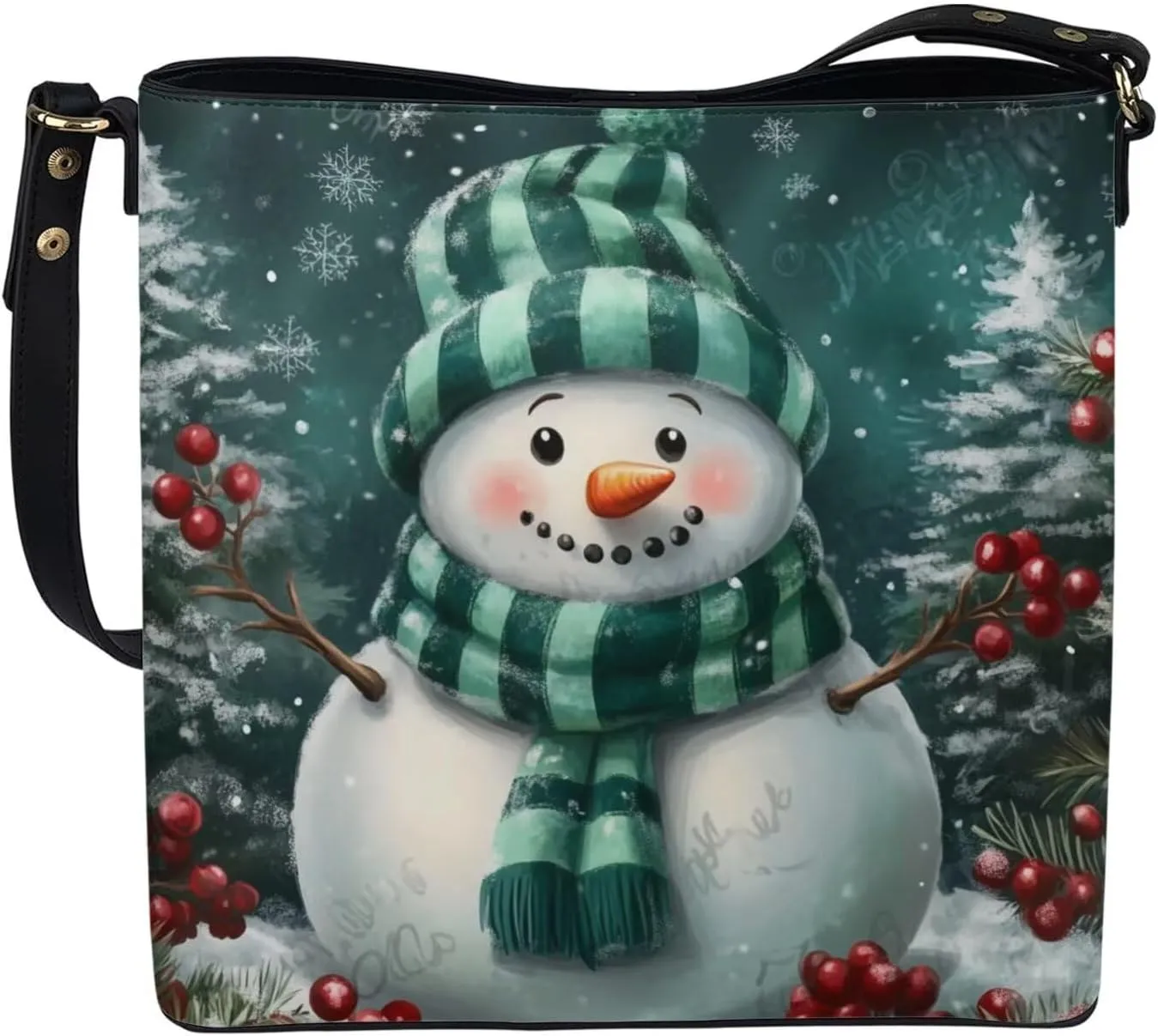 HUGS IDEA Hobo Bags for Women Handbag Leather Crossbody Bucket Tote Purse Ladies Shoulder Bags
