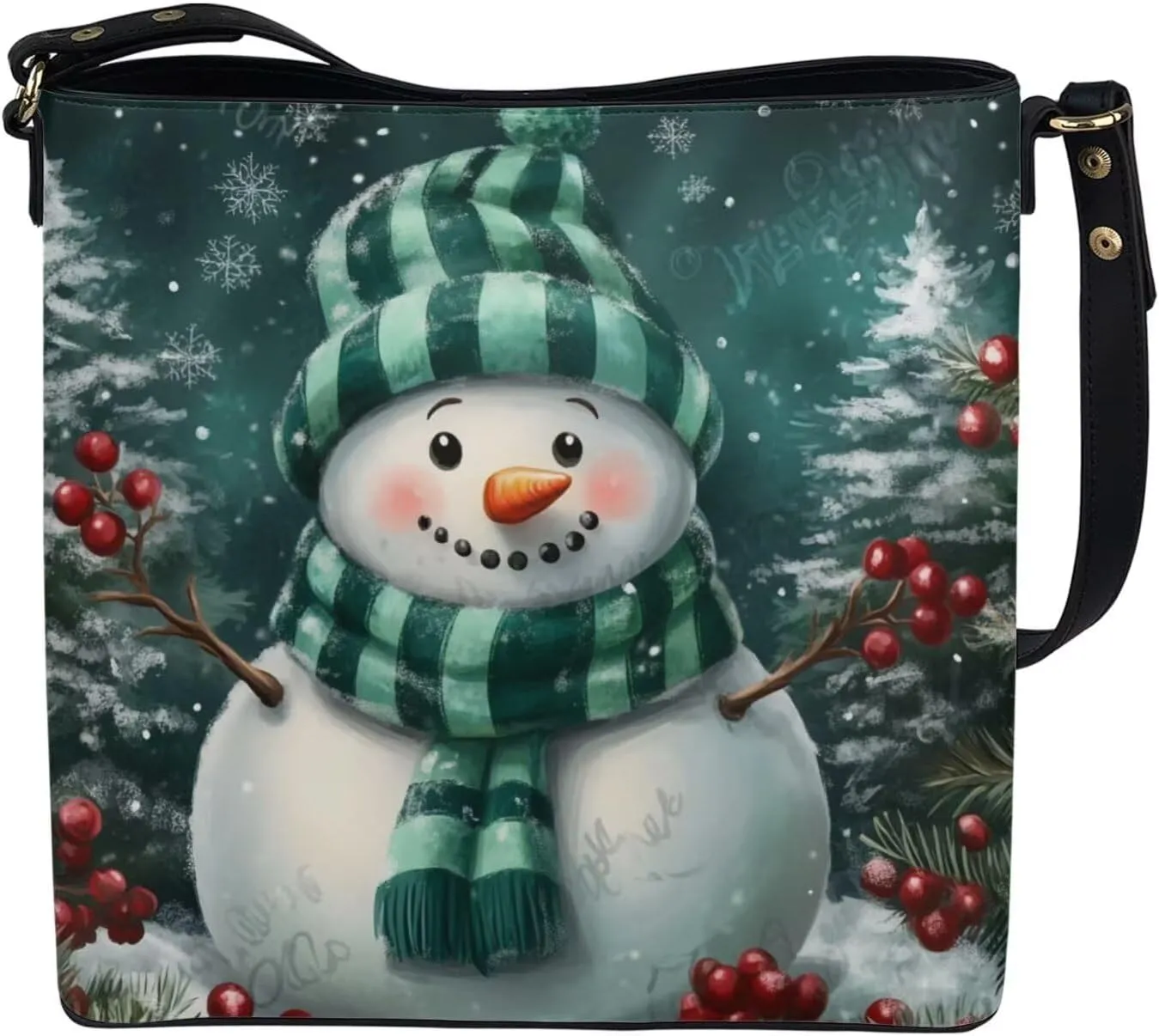 HUGS IDEA Hobo Bags for Women Handbag Leather Crossbody Bucket Tote Purse Ladies Shoulder Bags