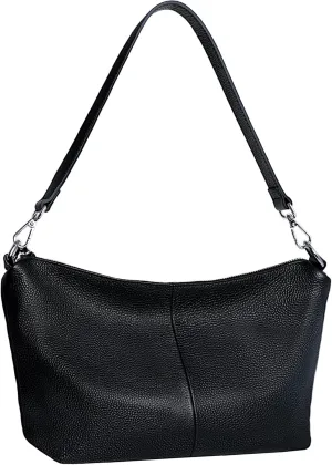 Iswee Shoulder Purse Tote Bag with Pockets Handbag Satchel Crossbody Bags Top Handle Designer Leather Purses for Women