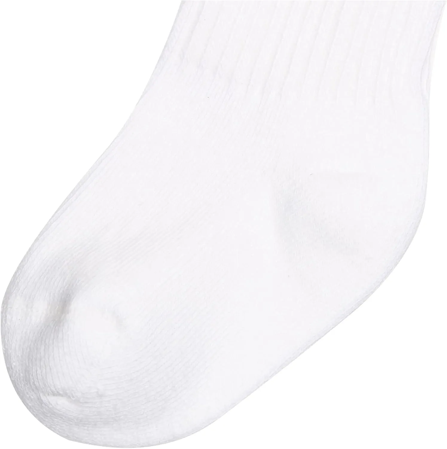 Jefferies Socks, Llc Unisex-baby Newborn 6 Pack Seamless Sport Half Cushion Crew Socks