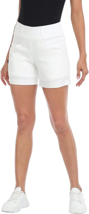 LRD Womens Golf Shorts 5 Inch Inseam Quick Dry Elastic Hiking Short with Pockets