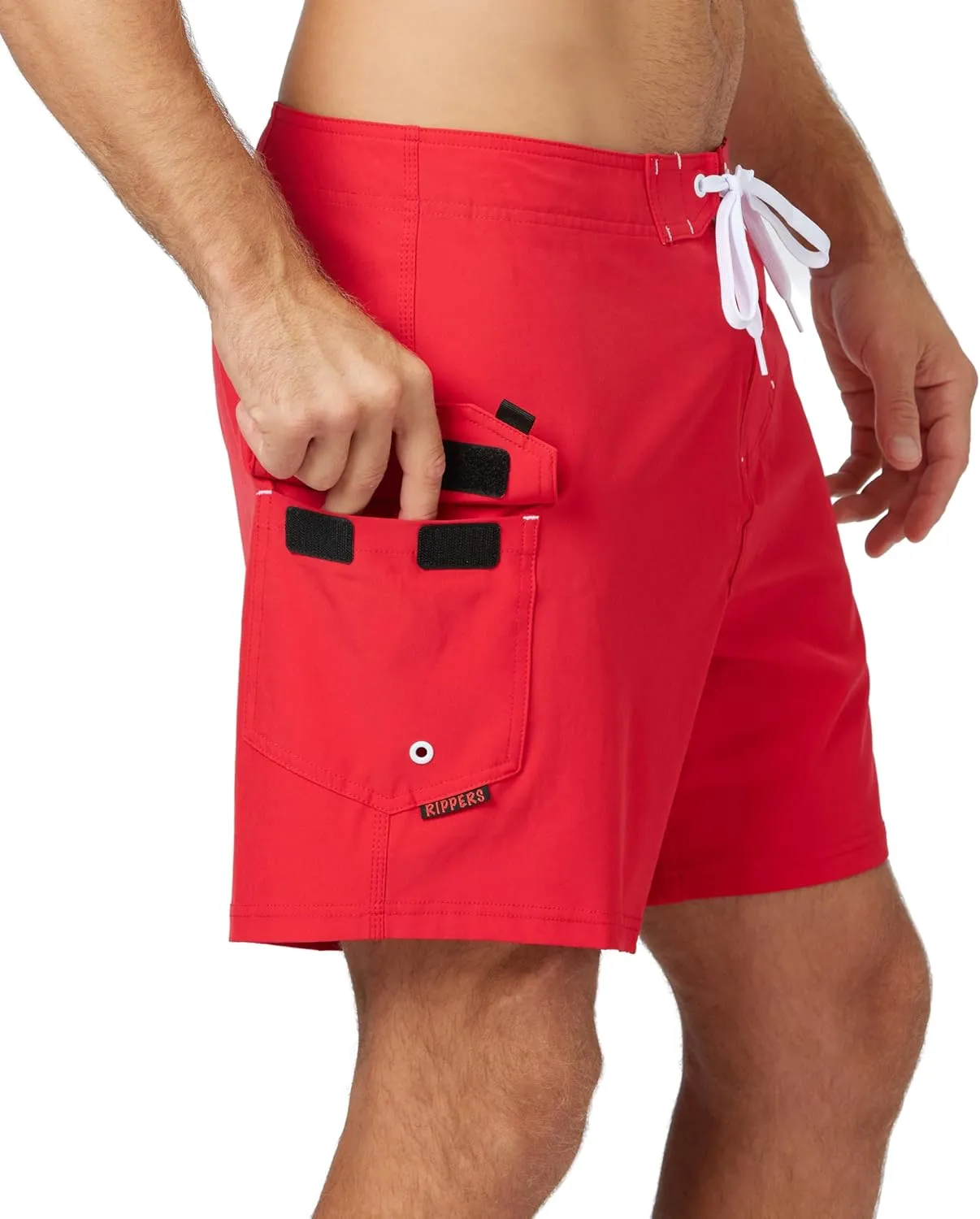 Maui Rippers Men's Lifeguard Stretch Boardshorts 17" Outseam