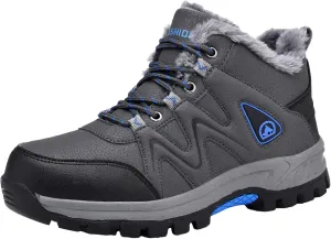 Men Winter Sneakers Outdoor Shoes Padded Warm Cotton Shoes Lightweight Hiking Shoes Mens Casual Dress Shoes Wide Width