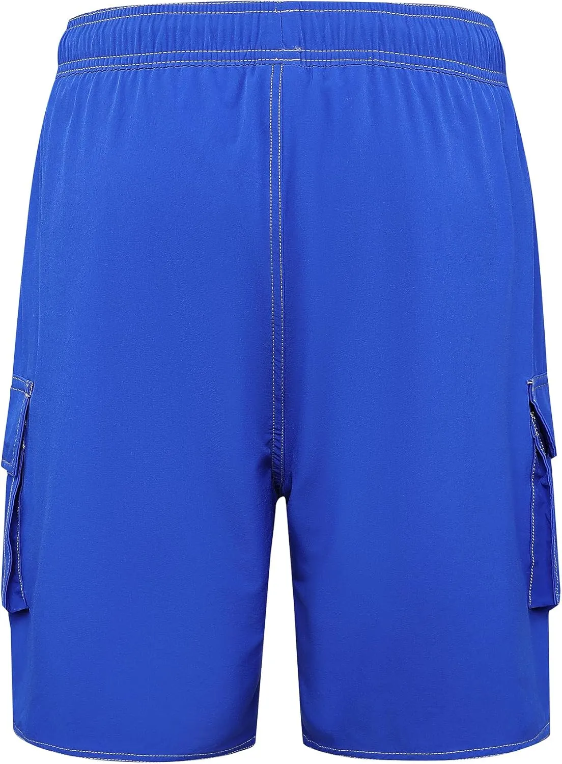 Mens Long Board Shorts Compression Liner 10 Inch Inseam Beachwear
