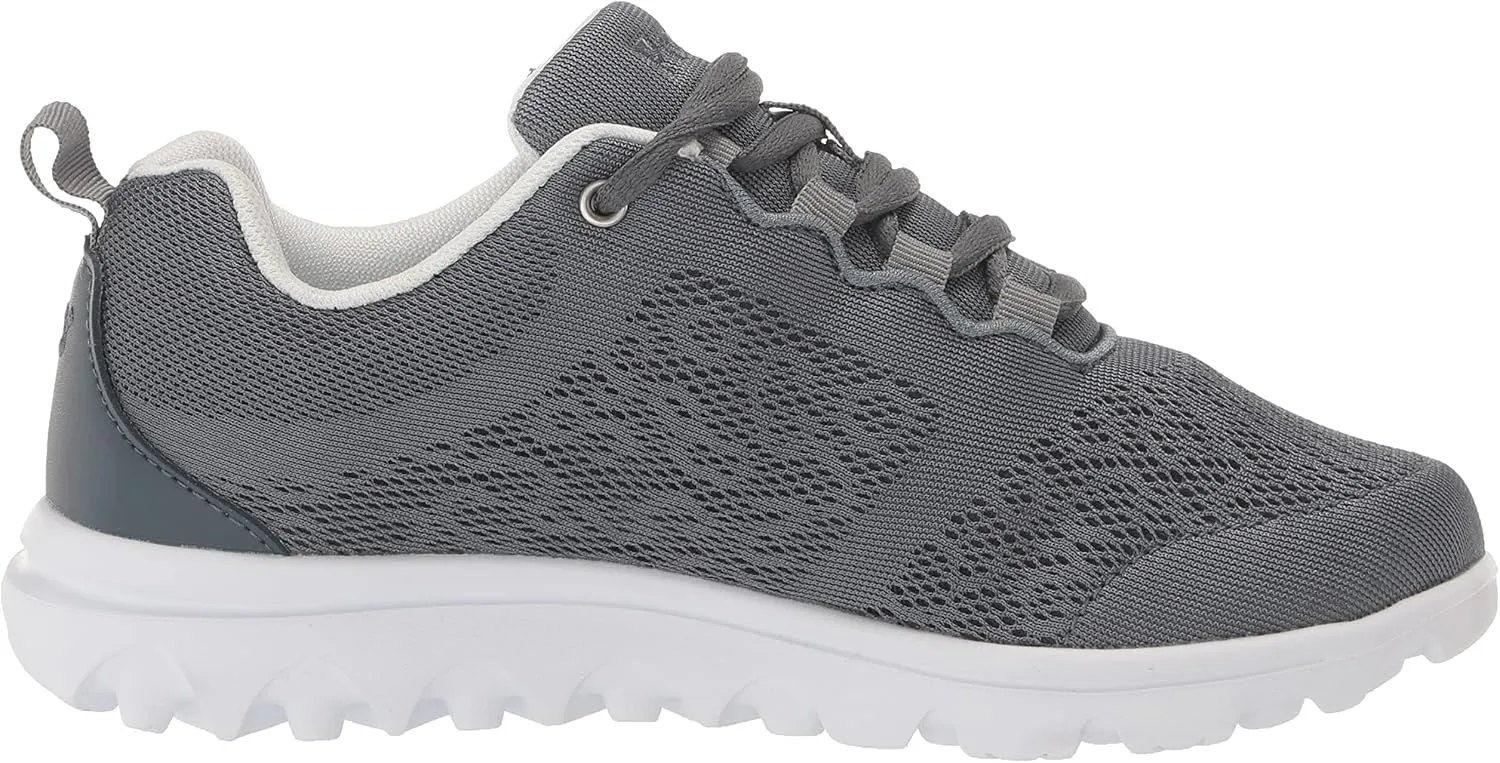 Propt Women's Travelactiv Casual Lace Up Sneaker