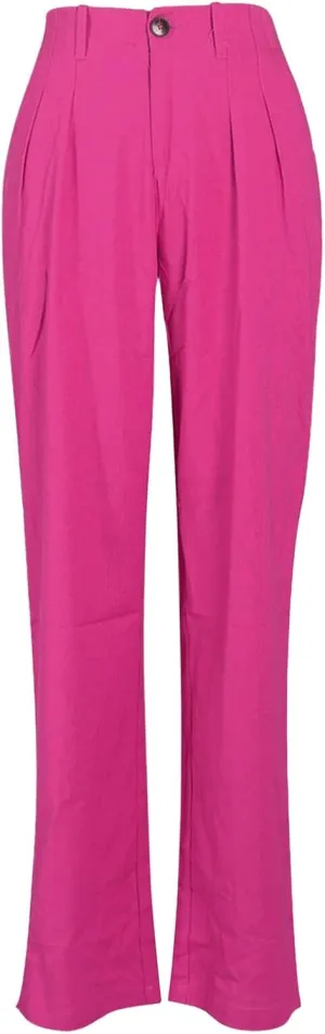 PTOLOCIF Womens Casual Cotton Linen Pants Wide Leg Casual Palazzo Pants Cotton Linen Lounge Beach Summer Pant with Pockets
