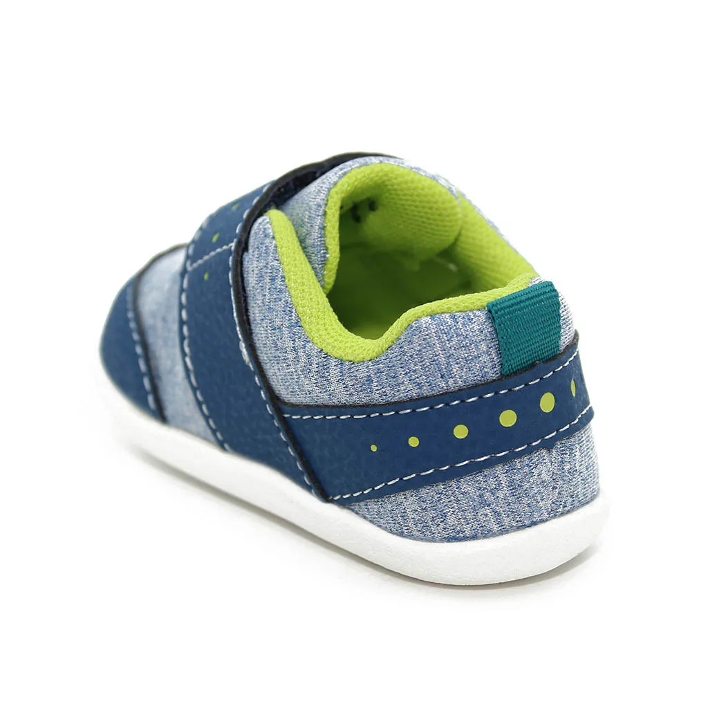 See Kai Run Ryder Sneakers Blue Green Infants Walkers Boys - Kids Shoes