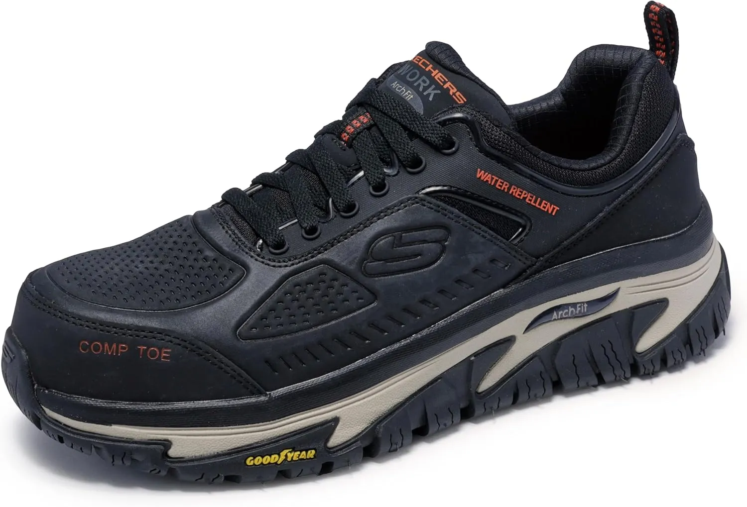 Skechers Men's Arch Fit Road Walker Comp Toe