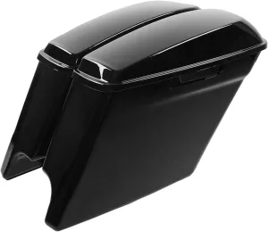 SLMOTO Saddle Bags 5" Stretched Extended Saddlebags Saddle Bags For Harley Touring Road Glide 2014-2023
