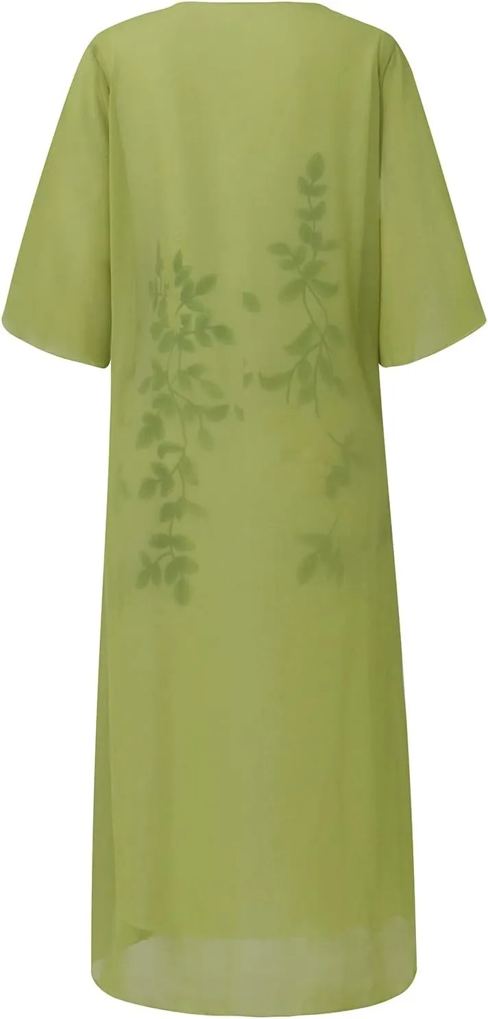 Summer Dresses for Women 2025 Wedding Guest Dresses for Women Chiffon 2 Piece Dress Sets Mother of The Bride Dresses