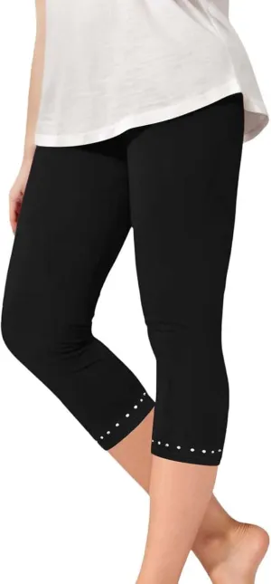 Teen Girls Long Leggings Stretchy Gym Workout Yoga Leggings with Pockets Kids Girls Stretchy High Waist Tights Bottoms