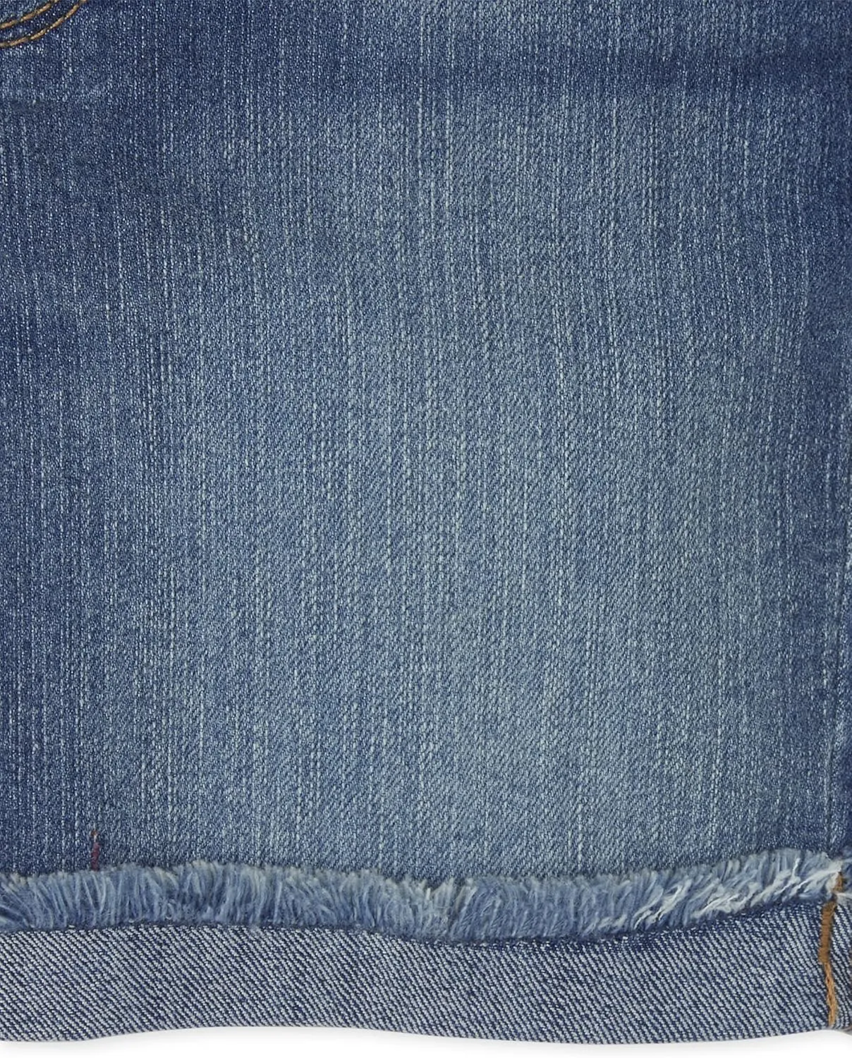 The Children's Place Girls High Waist Button Front Denim Midi Shorts