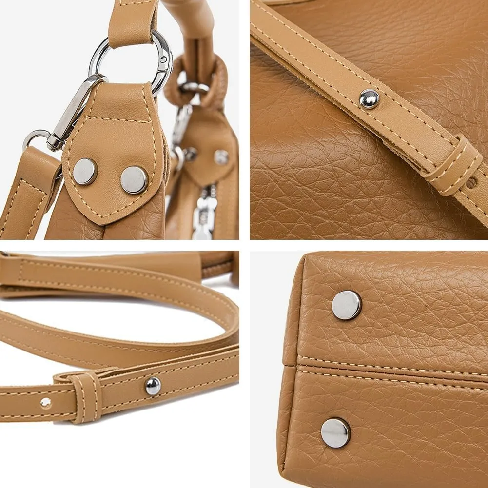 Tote Handbags for Women Vegan Leather Shoulder Bags Clutch Purse Hobo Crossbody Bags Y2K Purse Handbags
