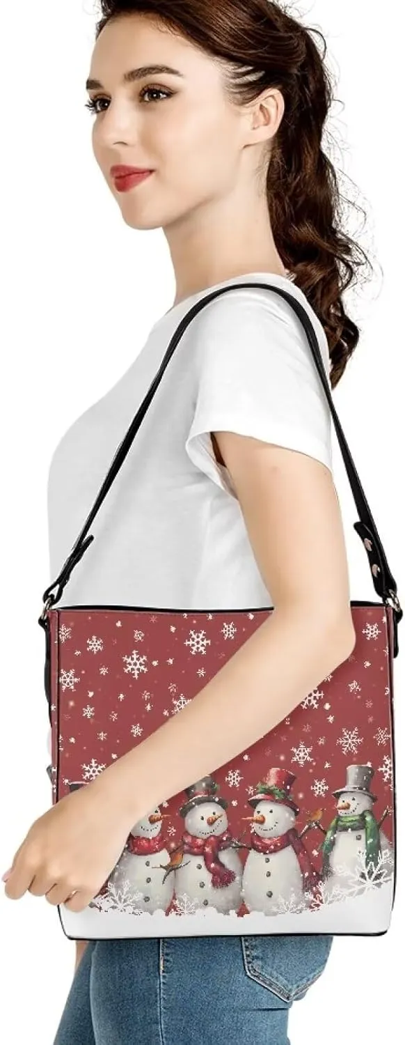 TSOVTHTID Large Crossbody Bucket Bags for Women Hobo Tote Handbag Suitable for Work School Travel Outdoor