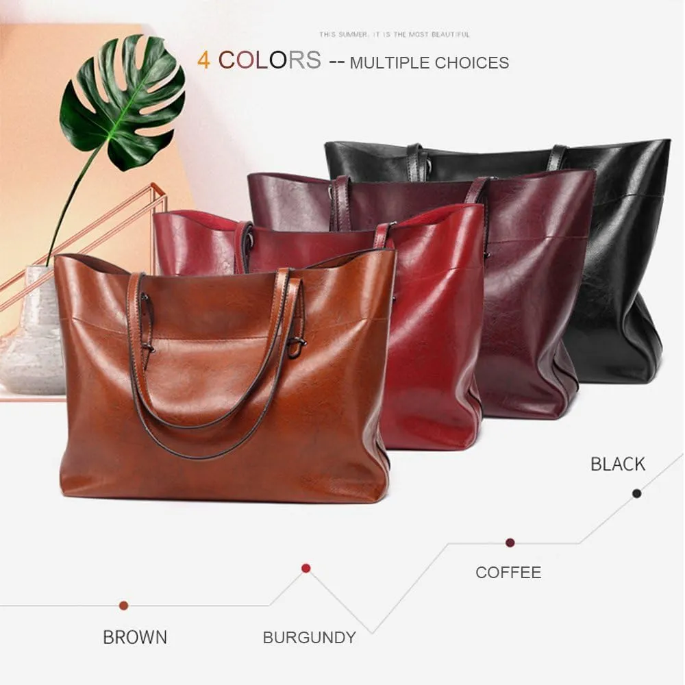 Women Large Shoulder Bags Tote Top Handle Big Handbag Crossbody shopper Bags for Ladies Burgundy