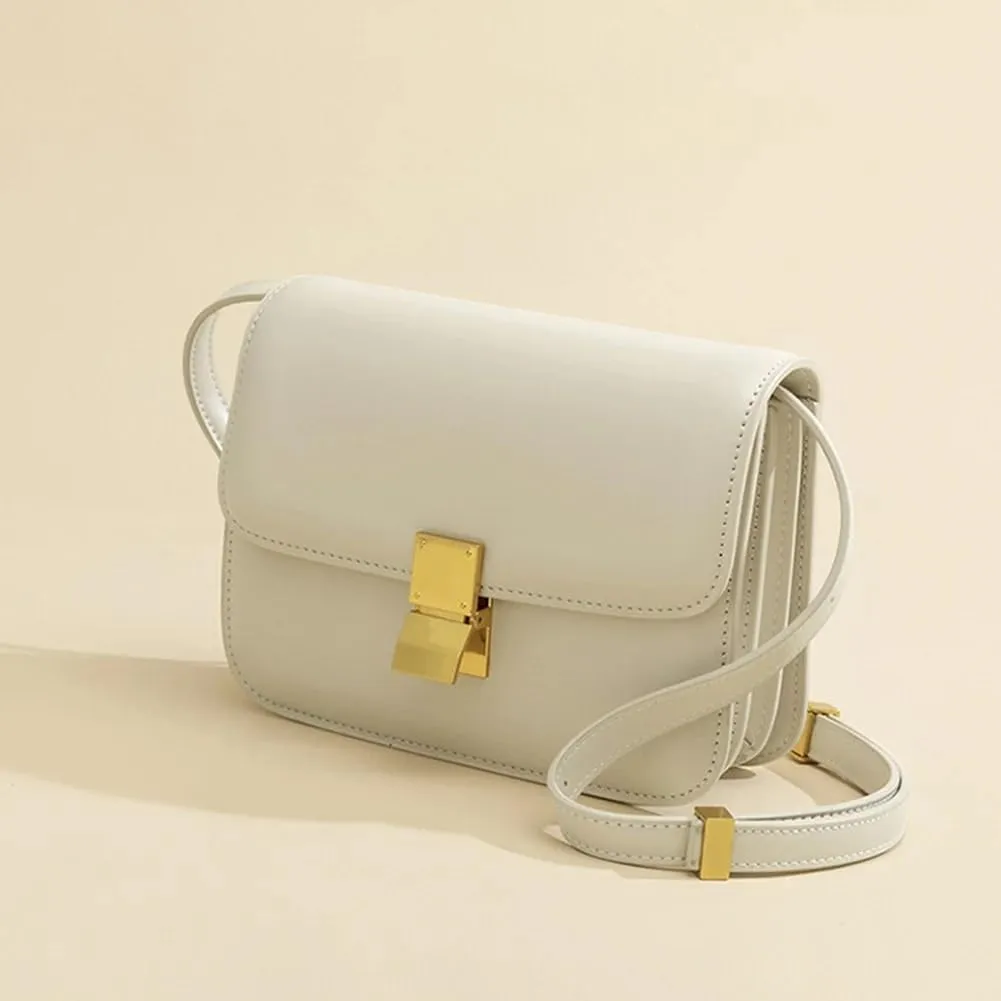 Women Shoulder Bags, Retro Square Bag Women's PU Leather Luxury Designer Handbag Fashion Messenger BagsTofu Bags