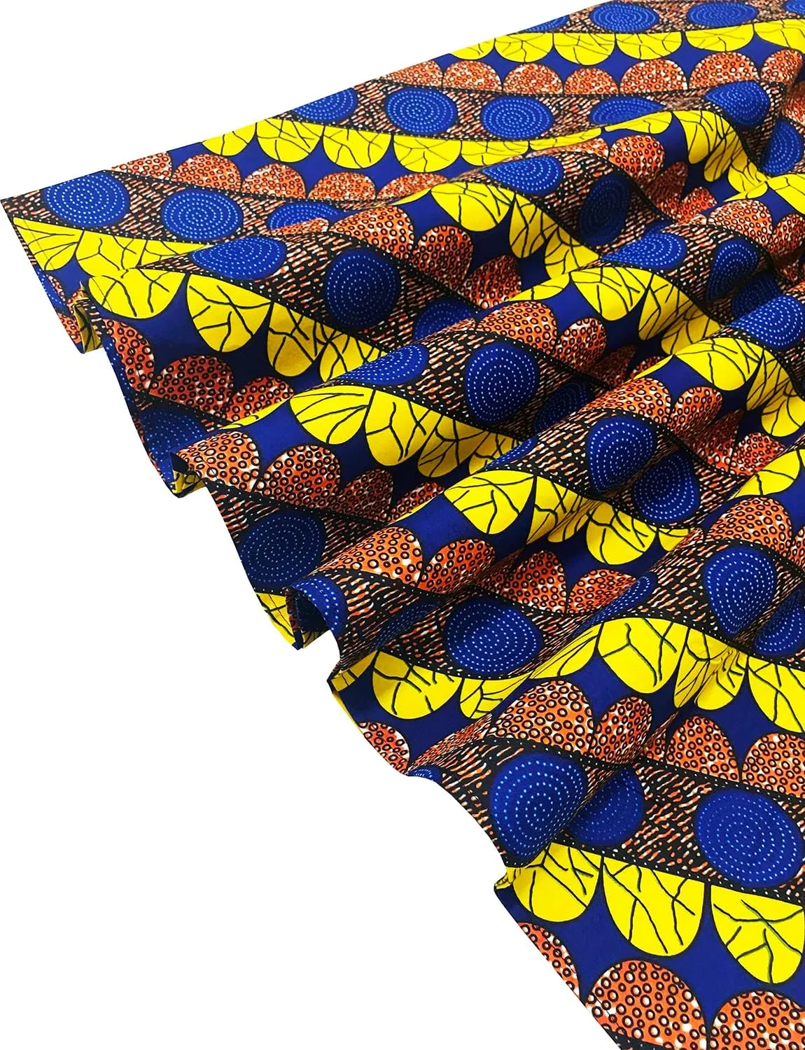 Women's African Print Wax Skirts Ankara Flared Skirt A Line Short Skirt with Pockets