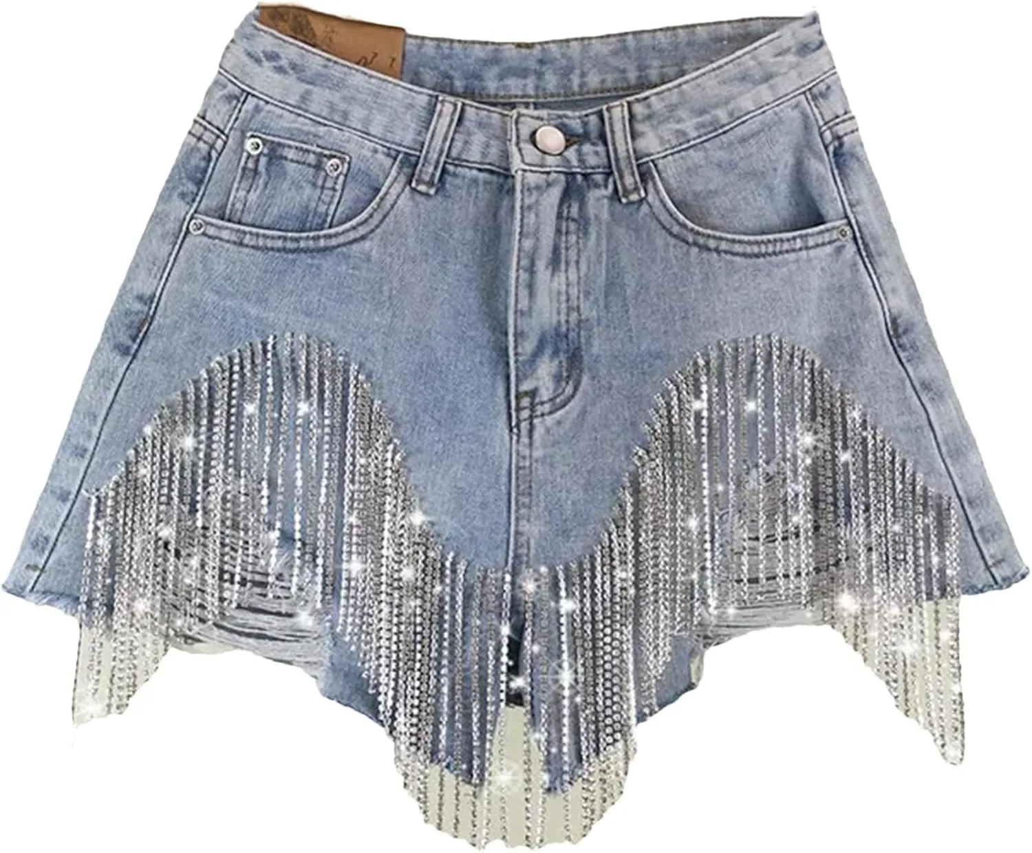 Womens Denim Hot Pants Spring Summer Low Waist Slim Fit Sexy Nightclub