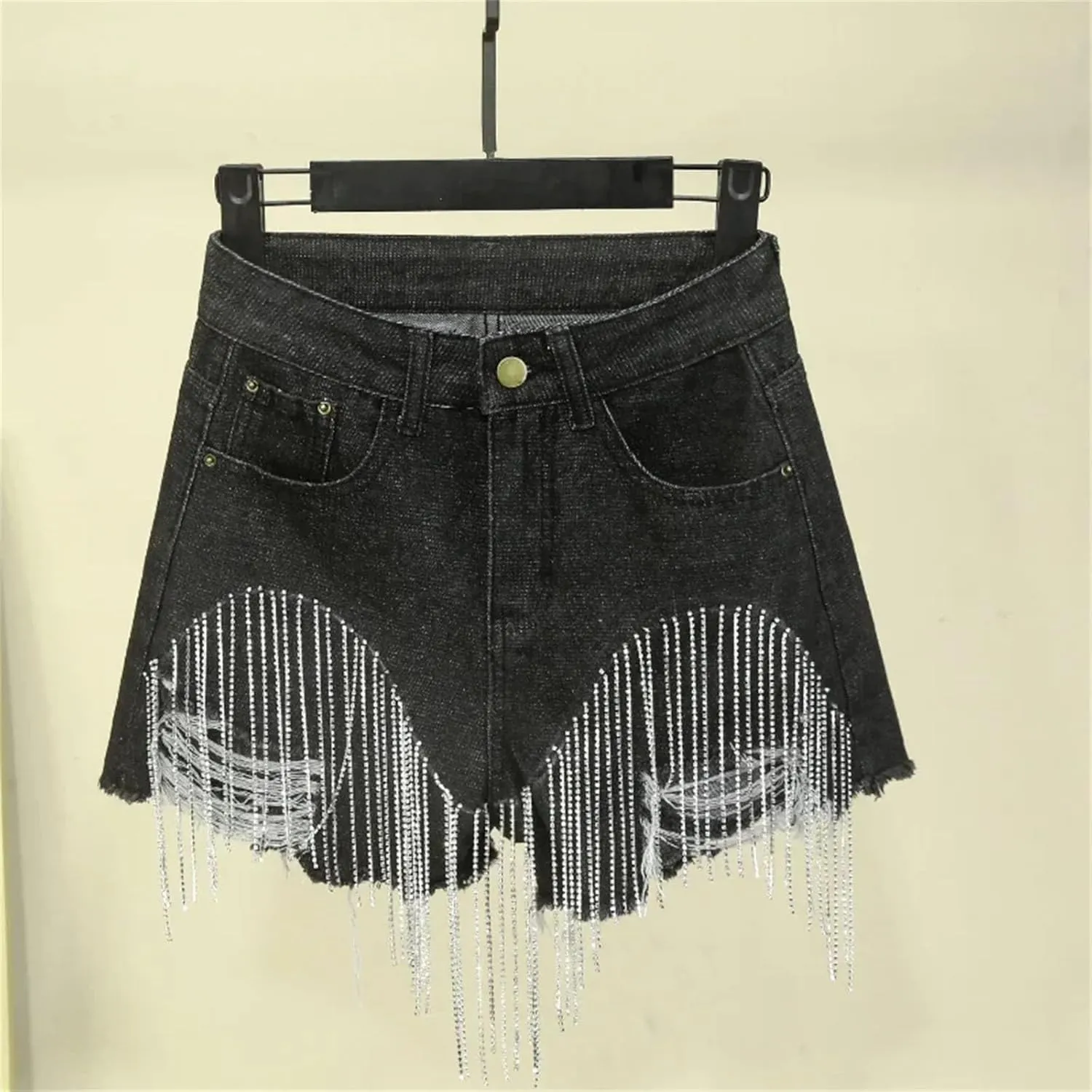 Womens Denim Hot Pants Spring Summer Low Waist Slim Fit Sexy Nightclub